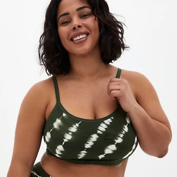 torrid Other - Torrid Olive Green Lightly Padded Bralette